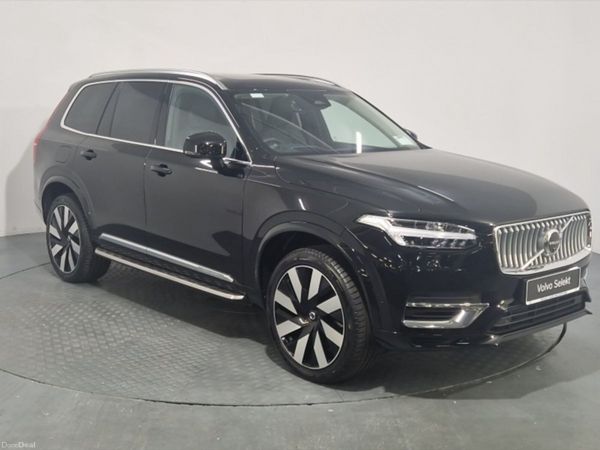 Volvo XC90 SUV, Petrol Plug-in Hybrid, 2024, Black