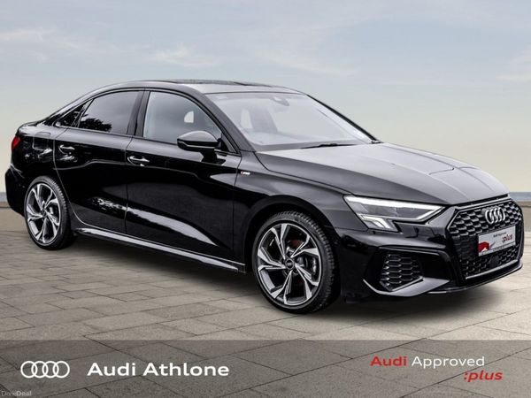 Audi A3 Saloon, Petrol, 2023, Black