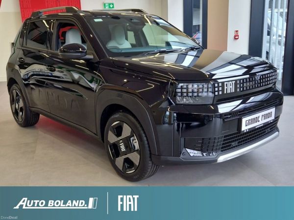Fiat Panda SUV, Electric, 2026, Black