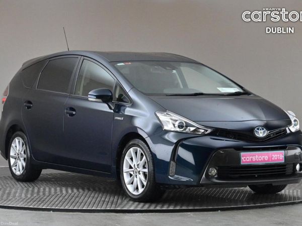 Toyota Prius MPV, Petrol Hybrid, 2018, Blue