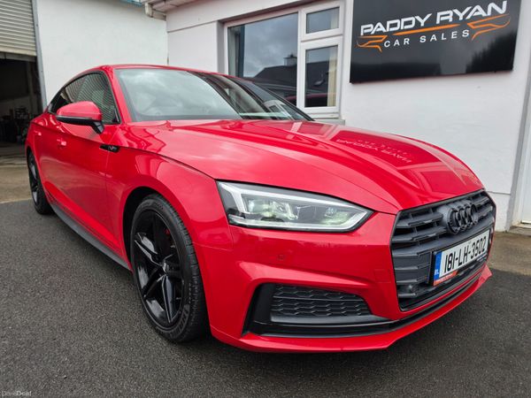 Audi A5 Hatchback, Diesel, 2018, Red