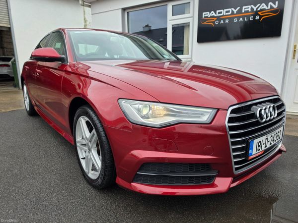 Audi A6 Saloon, Diesel, 2018, Red