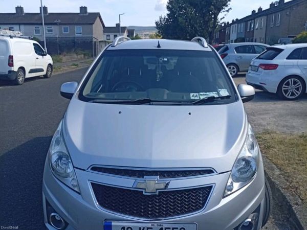 Chevrolet Spark Hatchback, Petrol, 2012, Silver