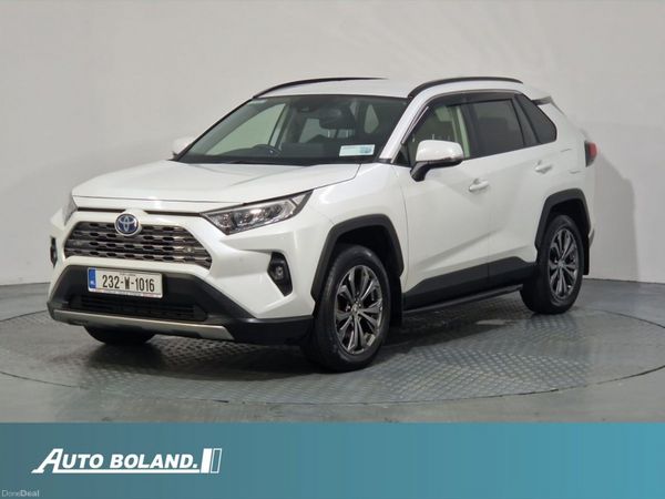Toyota RAV4 SUV, Petrol Hybrid, 2023, White