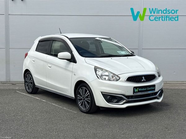 Mitsubishi Mirage Hatchback, Petrol, 2017, White