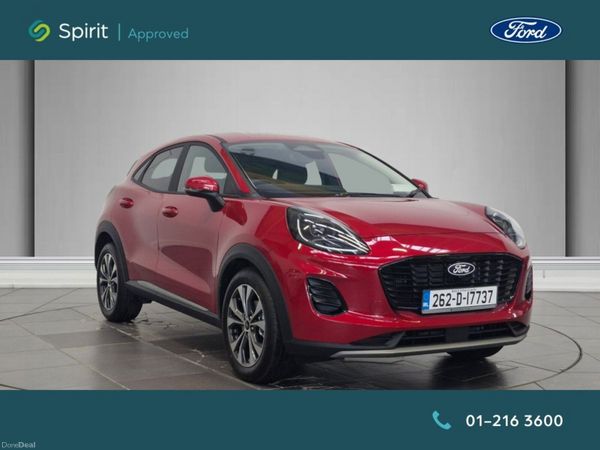 Ford Puma Hatchback, Petrol Hybrid, 2026, Silver