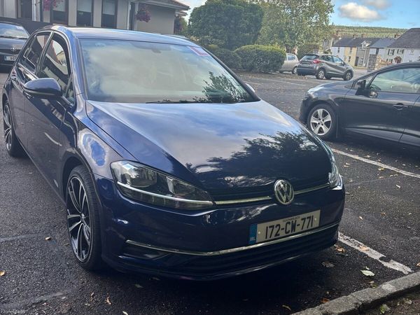 Volkswagen Golf Hatchback, Diesel, 2017, Blue