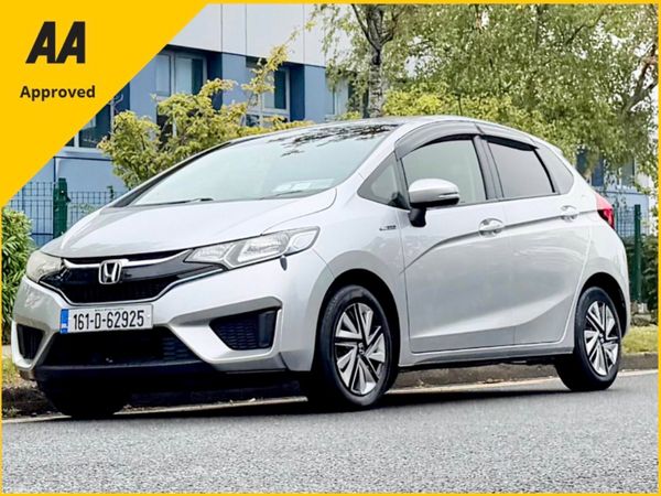 Honda Fit Hatchback, Petrol Hybrid, 2016, Silver