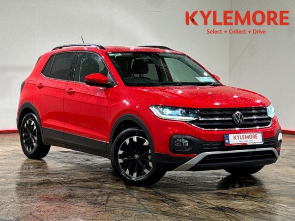 Volkswagen T-Cross SUV, Petrol, 2021, Red