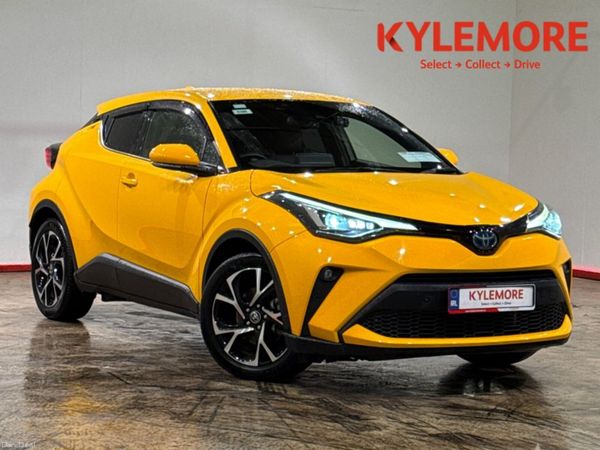 Toyota C-HR SUV, Petrol Hybrid, 2022, Yellow