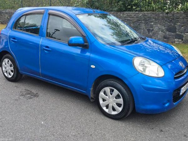 Nissan March Hatchback, Petrol, 2010, Blue