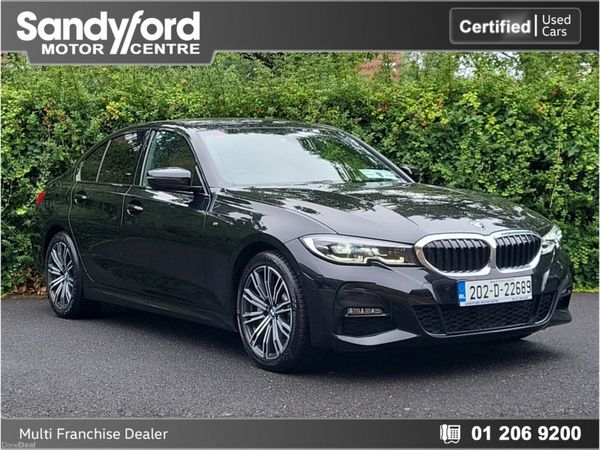BMW 3-Series Saloon, Petrol Plug-in Hybrid, 2020, Black