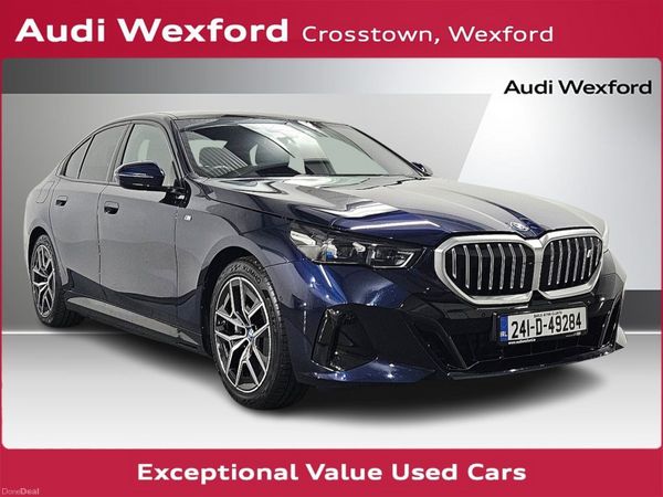 BMW i5 Saloon, Electric, 2024, Blue