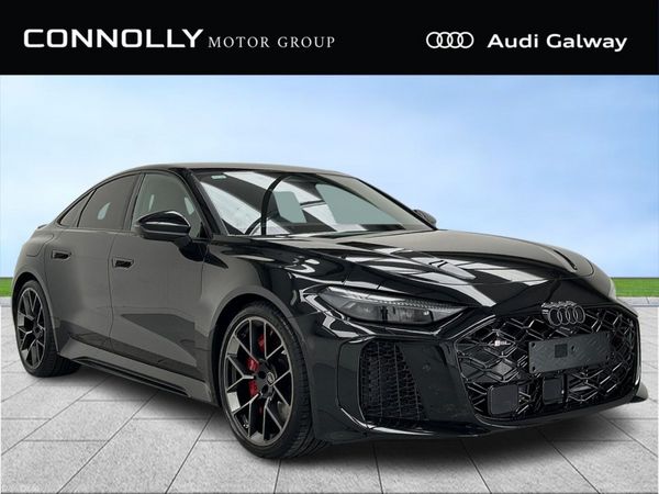 Audi RS5 Saloon, Petrol Plug-in Hybrid, 2026, Black