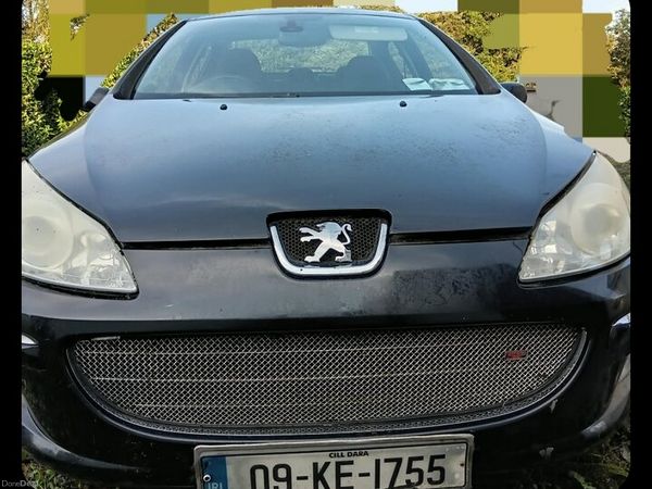 Peugeot 407 Saloon, Diesel, 2009, Black