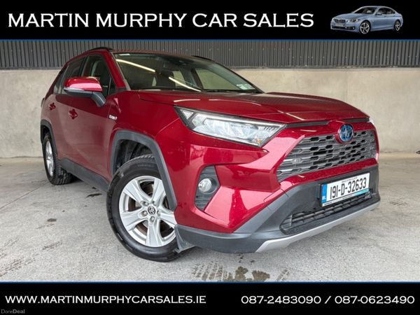 Toyota RAV4 SUV, Petrol Hybrid, 2019, Red