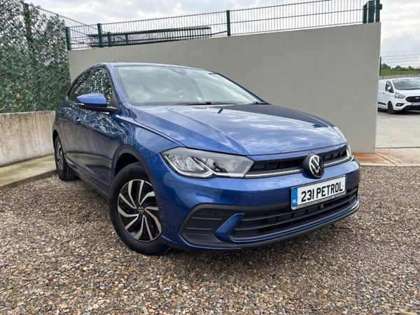 Volkswagen Polo Hatchback, Petrol, 2023, Blue