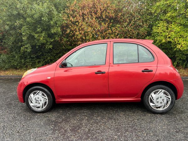 Nissan Micra Hatchback, Petrol, 2007, Red
