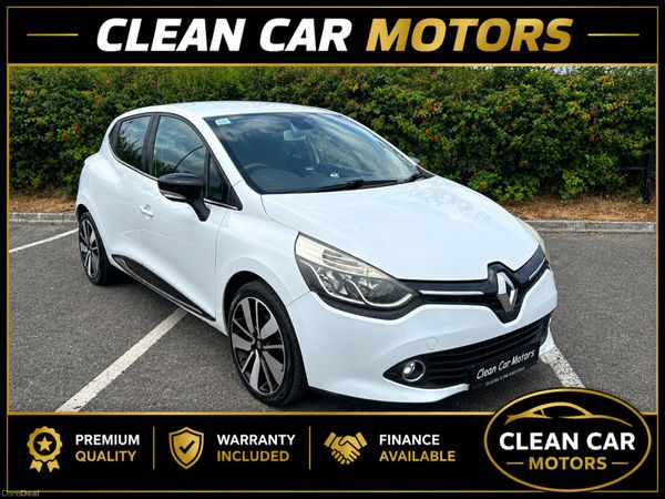 Renault Clio Hatchback, Petrol, 2015, White
