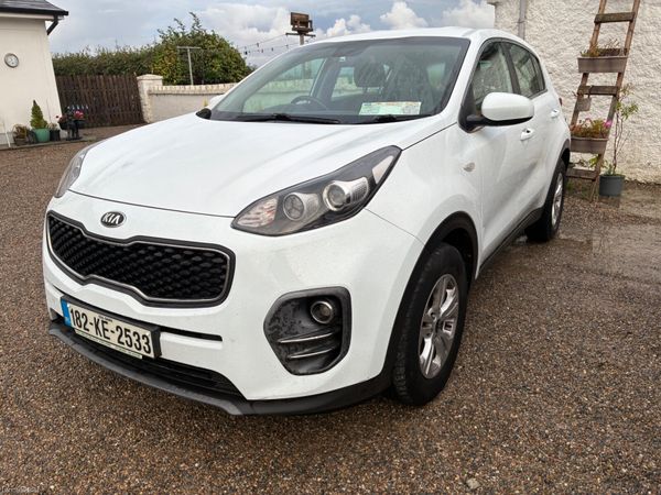 Kia Sportage SUV, Diesel, 2018, White