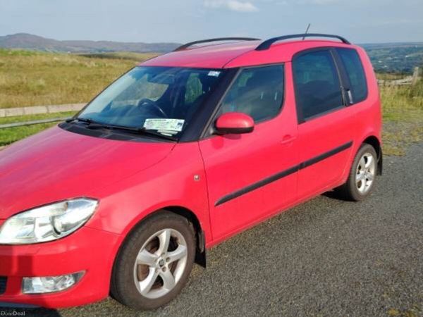 Skoda Roomster MPV, Diesel, 2013, Red