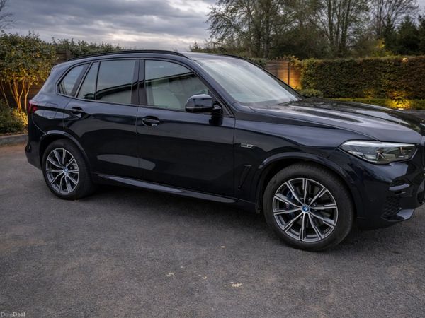 BMW X5 SUV, Petrol Plug-in Hybrid, 2022, Black
