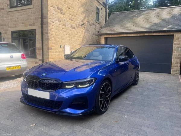 BMW 3-Series Saloon, Diesel, 2019, Blue