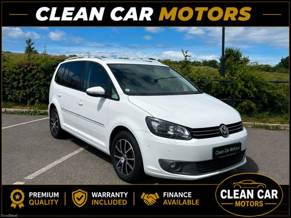Volkswagen Touran MPV, Petrol, 2015, White