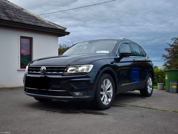 Volkswagen Tiguan SUV, Diesel, 2019, Black