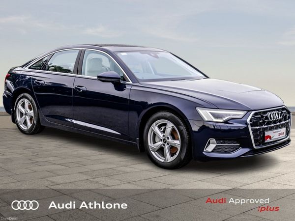Audi A6 Saloon, Diesel, 2024, Blue
