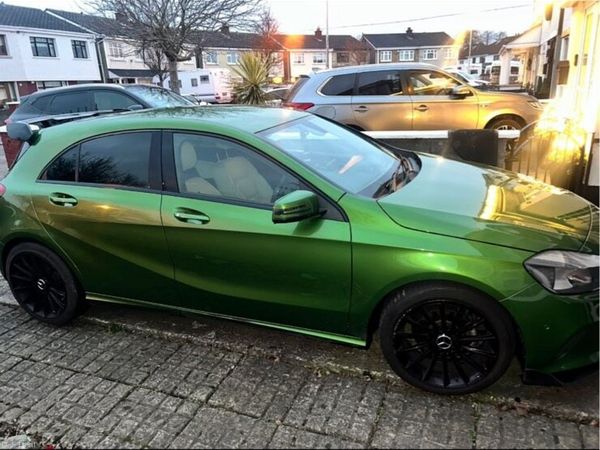 Mercedes-Benz A-Class Hatchback, Diesel, 2017, Green