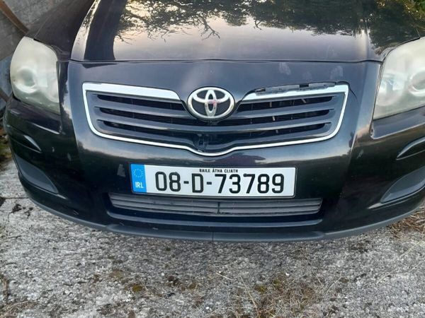 Toyota Avensis Estate, Diesel, 2008, Black