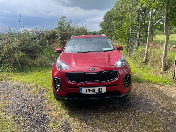 Kia Sportage SUV, Diesel, 2017, Red