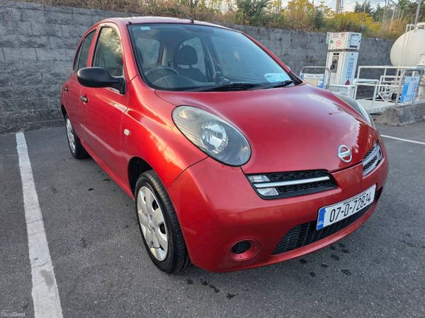 Nissan Micra Hatchback, Petrol, 2007, Red