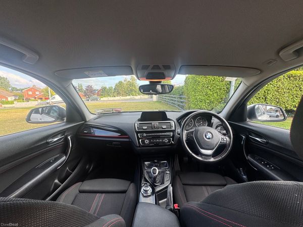 BMW 1-Series Hatchback, Diesel, 2015, White