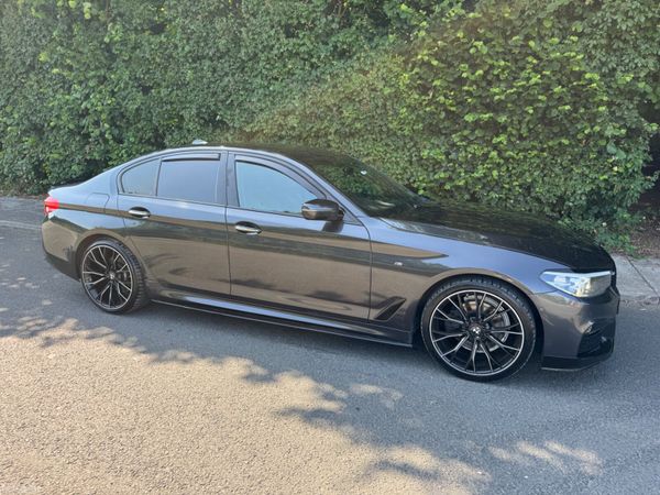 BMW 5-Series Saloon, Diesel, 2017, Grey