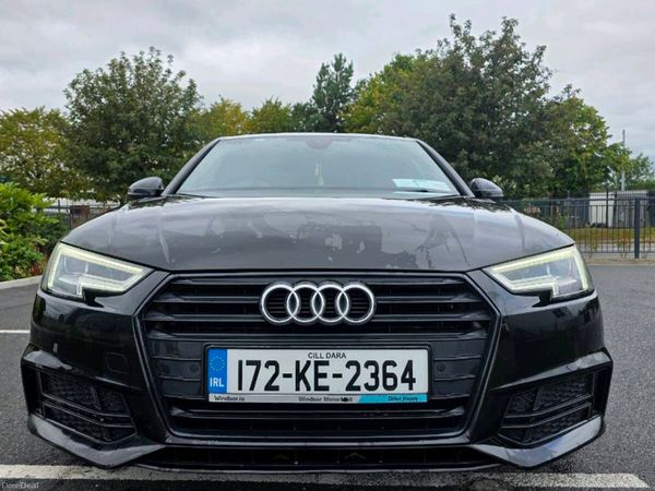 Audi A4 Saloon, Petrol, 2017, Black