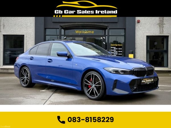 BMW 3-Series Saloon, Diesel Hybrid, 2023, Blue