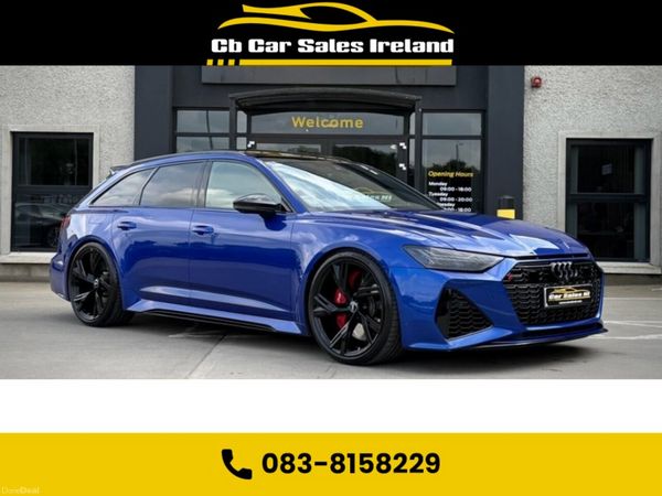 Audi RS6 Estate, Petrol, 2023, Blue