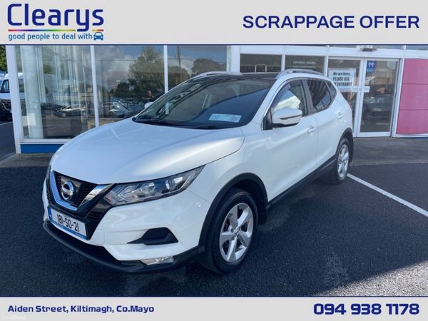 Nissan Qashqai MPV, Diesel, 2018, White