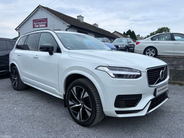 Volvo XC90 SUV, Petrol Plug-in Hybrid, 2020, White