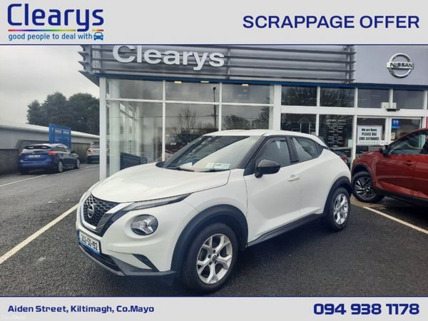 Nissan Juke MPV, Petrol, 2020, White