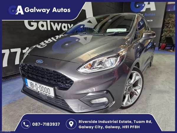 Ford Fiesta Hatchback, Petrol, 2018, Grey