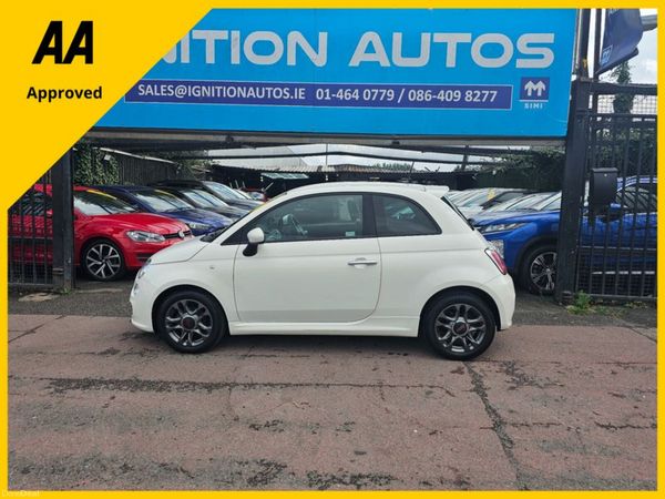 Fiat 500 Hatchback, Petrol, 2014, White