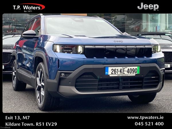 Jeep Compass MPV, Electric, 2026, Blue