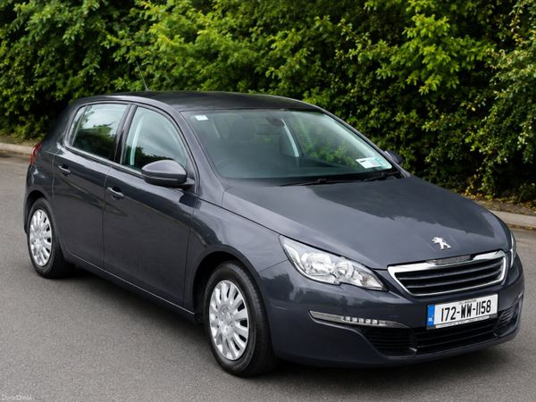 Peugeot 308 Hatchback, Petrol, 2017, Grey