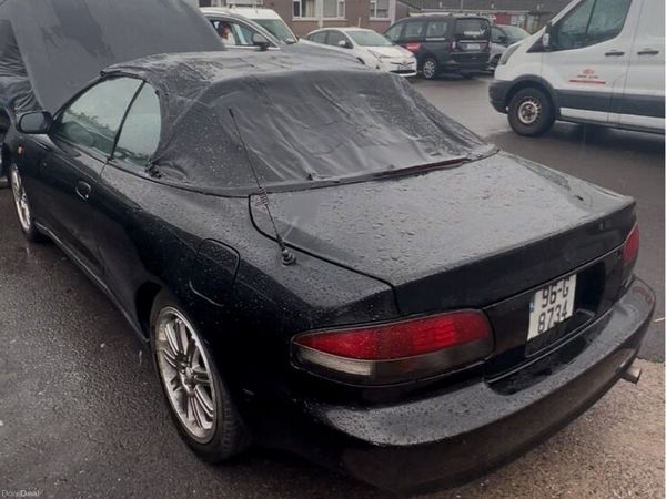 Toyota Celica Convertible, Petrol, 1996, Black