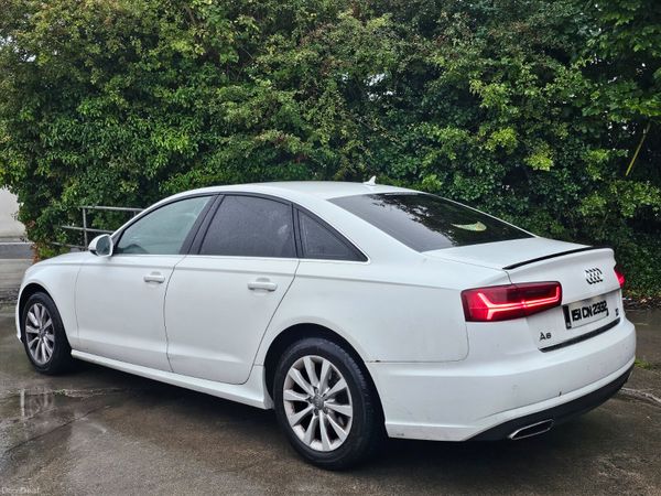 Audi A6 Saloon, Diesel, 2015, White