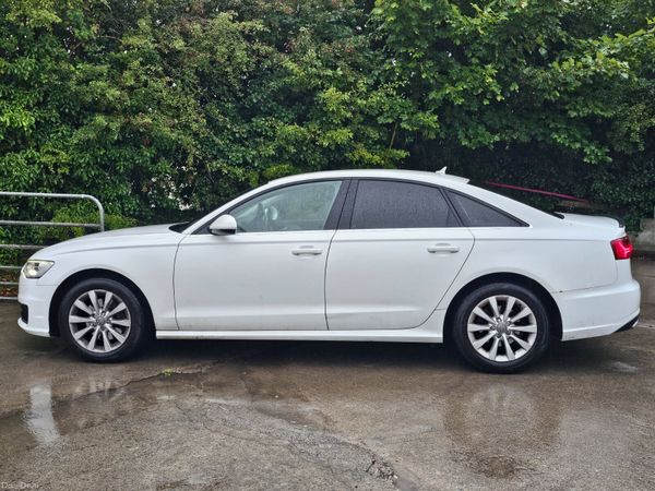Audi A6 Saloon, Diesel, 2015, White