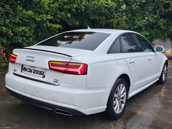 Audi A6 Saloon, Diesel, 2015, White